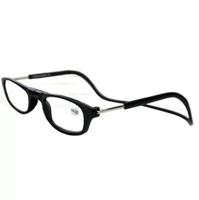 Magnetic Reading Glasses Snap Click Front Neck Hanging Reader Presbyopic Glasses • $5.53