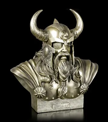 Odin Bust Large Limited S1 - Figurine Deco Viking Fantasy God Statue • £167.23