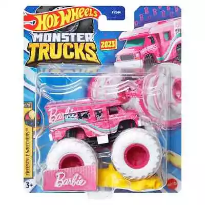 Hot Wheels Monster Trucks Barbie Motor Home New 2023 Freestyle Wreckers 10/11 • $6.99