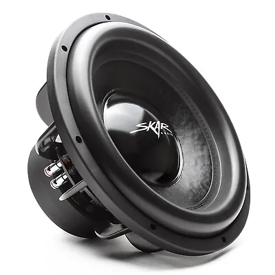 New Skar Audio Evl-15 D4 2500w Max Power 15-inch Dual 4 Ohm Spl/sq Car Subwoofer • $216.74