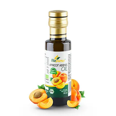 Biopurus Certified Organic Cold Pressed Apricot Kernel Oil 100ml • £13.10