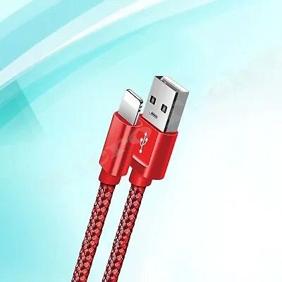 USB Charger Cable For IPhone 12 11 XS XR X 7/8 SE IPad Pro Max Charging Lead 3m • £5.80