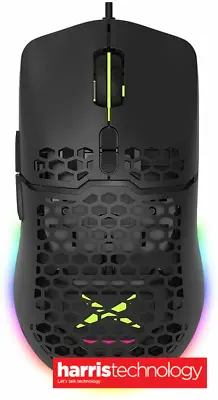 $29.95 • Buy Delux M700 RGB Gaming Mouse USB Wired Lightweight Honeycomb Shell A825  7200 DPI