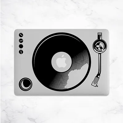 £7.19 • Buy Turntable Decal For Macbook Pro Sticker Vinyl Laptop Mac Notebook Skin DJ Music