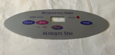 Marquis Spas Recreational Series 3 Button Overlay Old Stock • $15.10