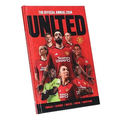 Official Manchester United Annual 2024 By Steve Bartram - Non Fiction - Hardback • £7.99