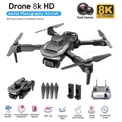 5G 4K GPS Drone With HD Dual Camera Drones WiFi FPV Foldable RC Quadcopter • $36.99