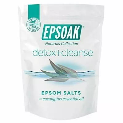 Epsoak Everyday Epsom Salts - 2 Lbs. Detox + Cleanse Bath Salts • $16.52