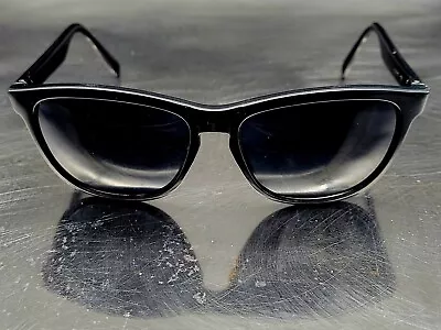 Vintage Bolle 527 Sunglasses  Black Frame Grey Lenses Made In France 55[]16-140 • $34