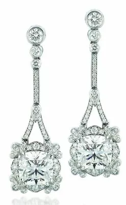 925 Sterling Silver Marilyn Monroe Inspired Cushion Flower New Dangle Earring • $149