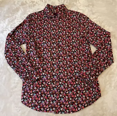 J.Crew Liberty Art Fabrics By J Crew Peter Pan Collar Blouse Size 4 • $34.99