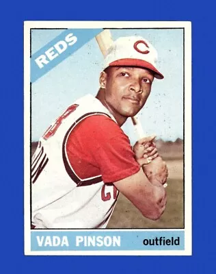 $0.79 • Buy 1966 Topps Set-Break #180 Vada Pinson NR-MINT *GMCARDS*
