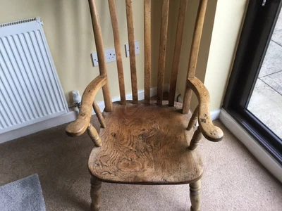 £75 • Buy Genuine Antique Victorian Pine Armchair