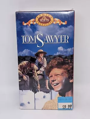 Tom Sawyer (VHS 1996) Johnny Whitaker Jodie Foster Mark Twain - New Sealed • $7.57