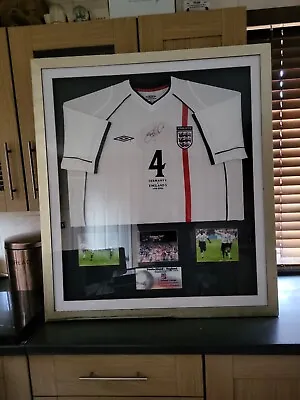 £650 • Buy Steven Gerrard Signed England Shirt