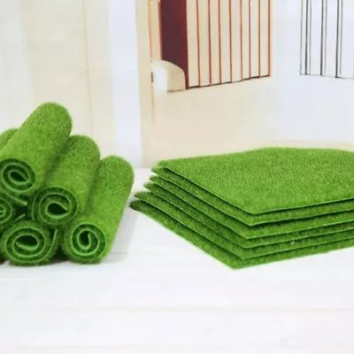 4Pcs Miniature Dollhouse 1:12 Scale Lawn Fairy Garden Grass Model Accessories • $7.99