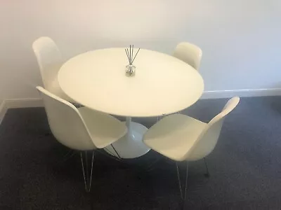 Saarinen Tulip Table And Four Eiffel Chairs • £400