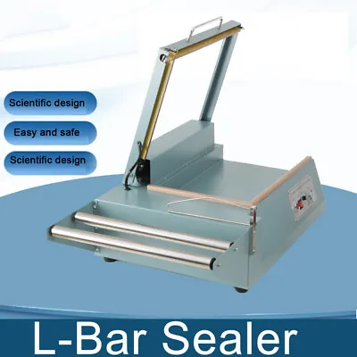 L-type Heat Shrink Wrap Sealing Machine 1000W Sealer Cutter Packing Machine • $312.54