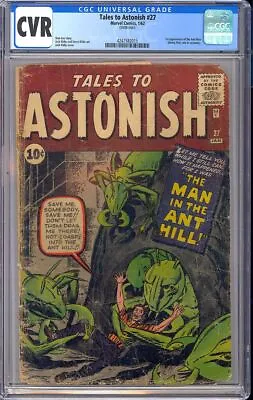 $122.50 • Buy Tales To Astonish #27 (COVERS ONLY) 1st App. Ant-Man Marvel Comic 1962 CGC CVR