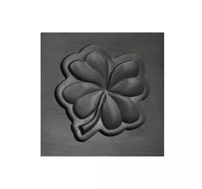 Small Four Leaf Clover 3D Graphite Ingot Mold For Precious Metal Casting Melting • $47.45