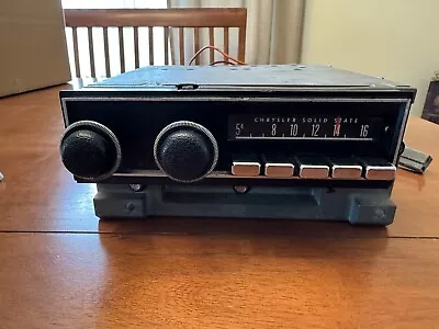 Oem Radio 1970 To 1974 Mopar  Cuda Challenger ￼ • $26