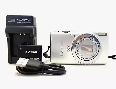 [Near M] Canon Ixy 630 PowerShot ELPH 340 HS 16.0MP Silver Digital Camera Japan • $179