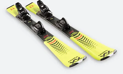 Skiing Ski Race Carve VOLKL Jr Racetiger Yellow Junior + Bindings Vmotion Jr • $179.59