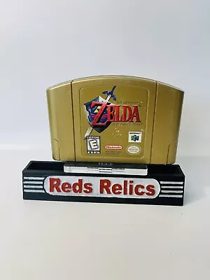 Zelda Ocarina Of Time Gold Collectors Edition Nintendo 64 N64 *100% AUTHENTIC* • $124.95