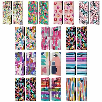 Official Ninola Watercolor Prints Leather Book Wallet Case For Samsung Phones 2 • $38.45
