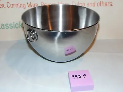 REFURBISHED Revere Ware 2 Quart Stainless Steel Mixing Bowl W/D Ring  Korea 993P • $4.99