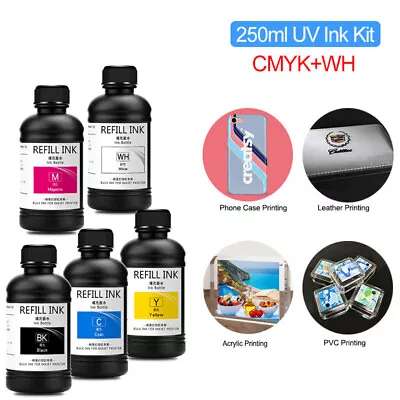  LED UV Curing Ink For Epson 1390 L800 1400 1430 1500W R290 L805 L1800 Printer • $128