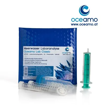 Oceamo ICP Test Kit For Marine Aquarium Including RO Testing & Free Forwarding • £39.99