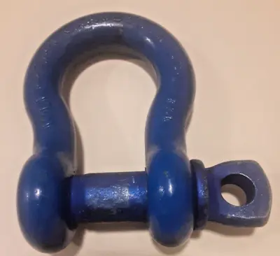 Campbell 5411205 3/4  Anchor Shackle Screw Pin Forged Steel Painted Blue • $19.80