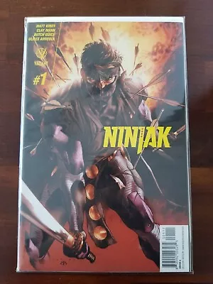 Ninjak Ninja-K #1 Matt Kindt Clay Mann Valiant Comics - NM Gemini Shipping    • $1