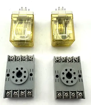 *2-PACK* IDEC RR2P-UL General Purpose Relay Plug In With Base 120 Volt • $14.99