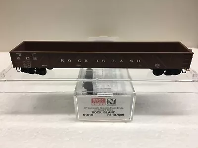 N Scale Micro Trains MTL 61010 Rock Island RI 187509 Gondola • $18