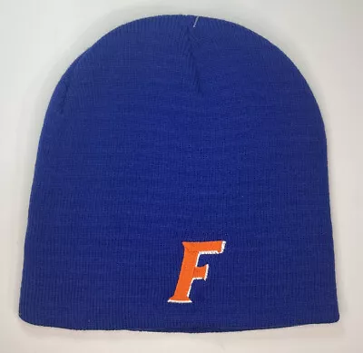 Florida Gators NCAA UF Winter Knit Blue/orange Beanie Sports Hat Ski Cap NWT • $8