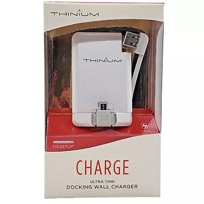 Thinium Micro USB Ultra Thin Docking Wall Device Portable Charger TC110MWH1 • $3.95