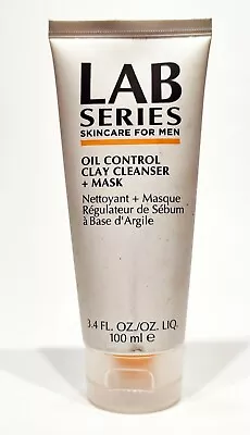 £13.50 • Buy Lab Series Skincare For Men Oil Control Clay Cleanser + Mask 100ml 