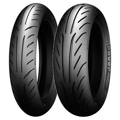 Tyre Set Michelin 120/80-14 58s + 140/70-12 60p Power Pure Sc • $319.02