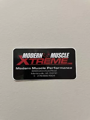 MODERN MUSCLE XTREME Racing Sticker Decal • $2.49