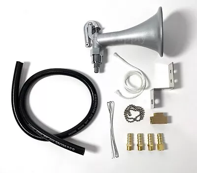 $62.99 • Buy Metal Vintage Vacuum Wolf Whistle W/ Hose & Hardware For Cars & Trucks