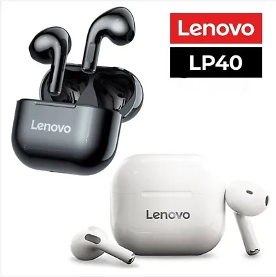 $27.21 • Buy Lenovo LP40 TWS Earphones Bluetooth 5.0 Air Pods Wireless Headphones Earbuds