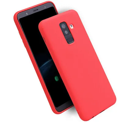 $6.95 • Buy Red Matte Gel Case For Samsung Galaxy J2 Pro Slim Flexible Protective