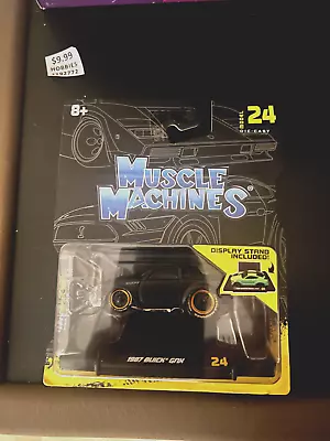 Muscle Machines Chase New 2023 1987 Buick GNX GOLD WHEELS #24  1/64 RARE • $10