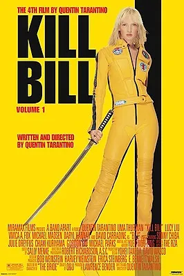 KILL BILL - MOVIE POSTER 24x36 - TARANTINO 46824 • $12.50