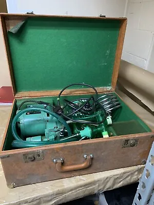 $275 • Buy Bird Mark 7 Respirator Ventilator & Compressor With A Antique Suitcase