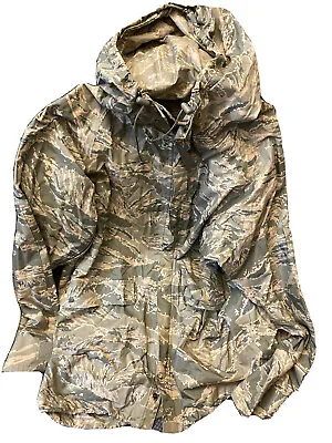 $33.44 • Buy US Military ACU Digital Cam Rainsuit Jacket  ORC Parka Improved Rain Sz Small S