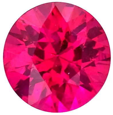 Natural Extra Fine Ruby Round Diamond Cut AAA Loose Gem 1.5mm-5mm • $19