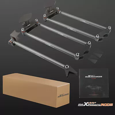 Weld-On Parallel 4 Link Suspension Kit For Universal Rod Rat Truck Car Air Ride • $199.95